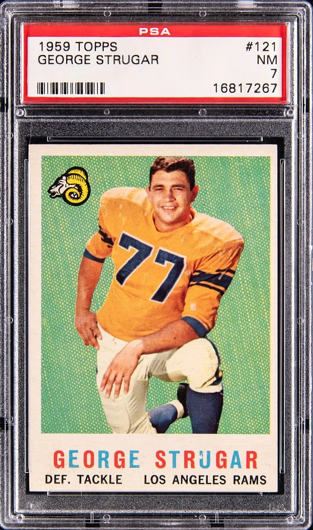 1959 Topps George Strugar #121 card image