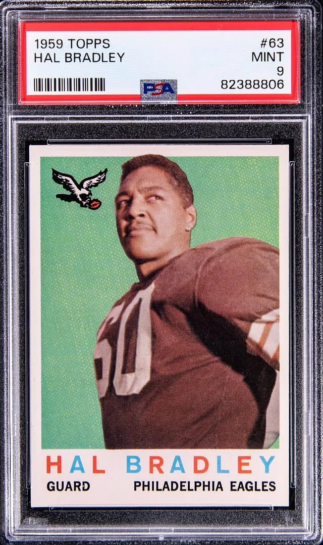 1959 Topps Hal Bradley #63 card image