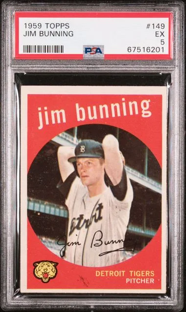 1959 Topps Jim Bunning #149 card image