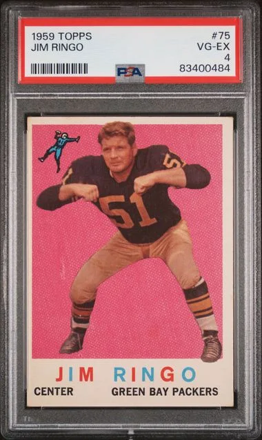 1959 Topps Jim Ringo #75 card image