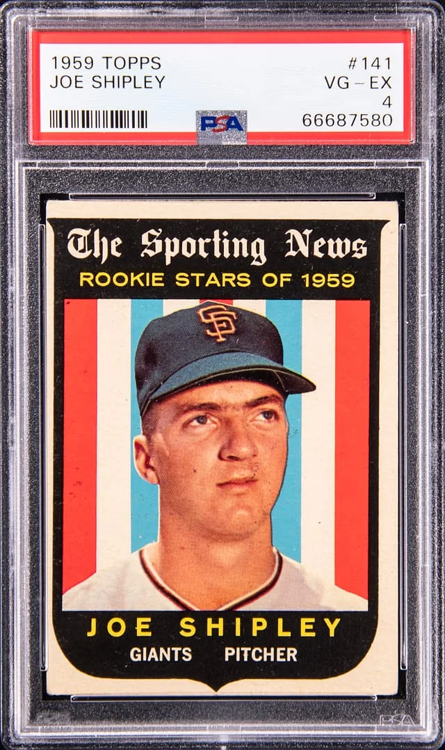 1959 Topps Joe Shipley #141 card image