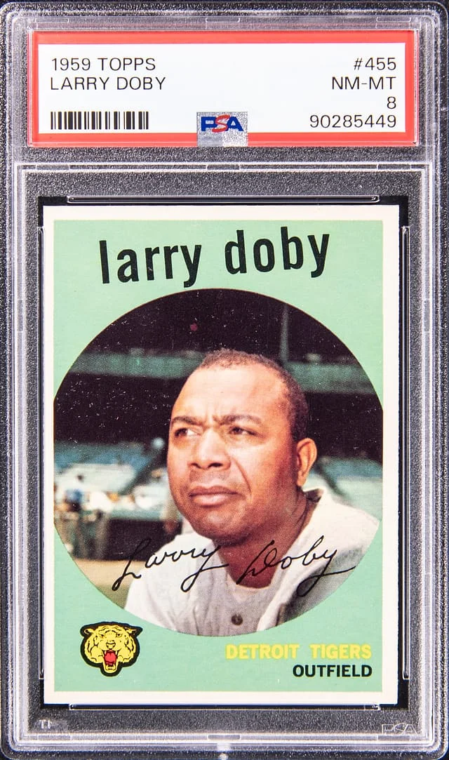 1959 Topps Larry Doby #455 card image