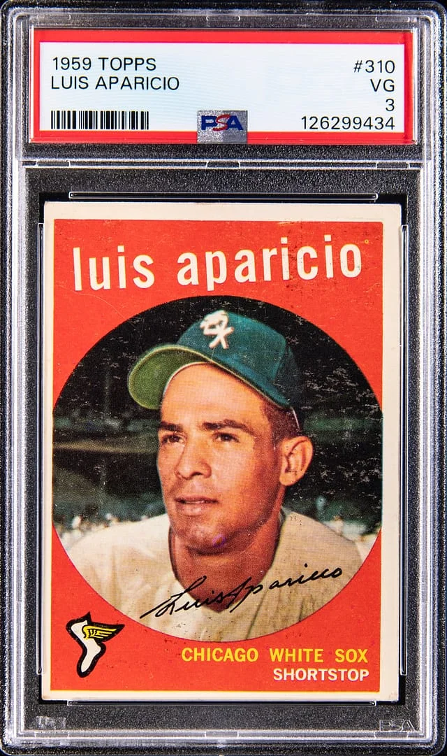 1959 Topps Luis Aparicio #310 card image