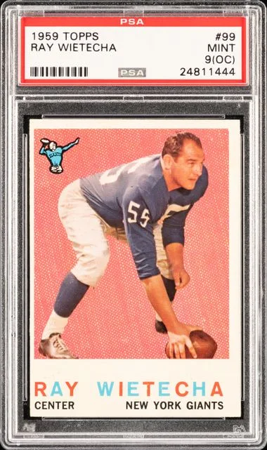 1959 Topps Ray Wietecha #99 card image