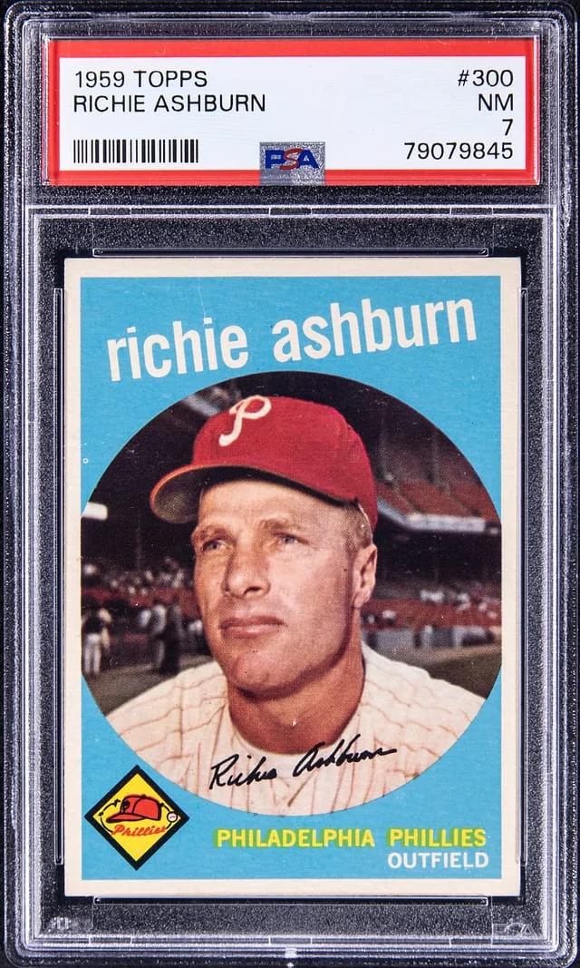 1959 Topps Richie Ashburn #300 card image