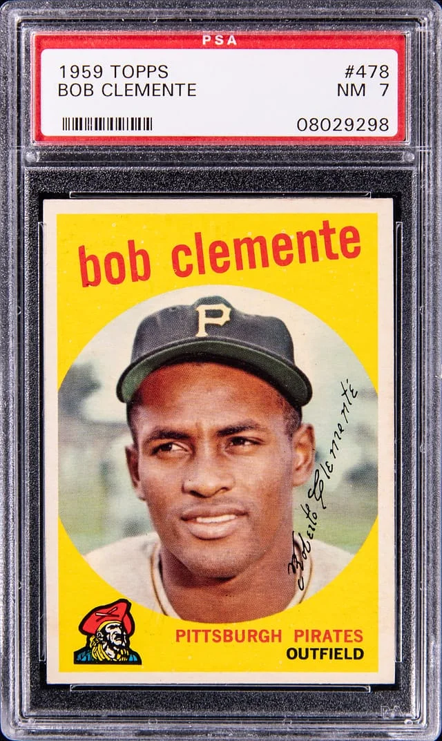 1959 Topps Roberto Clemente #479 card image