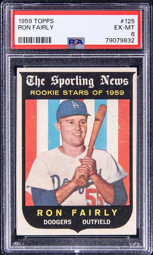 1959 Topps Ron Fairly #125 card image