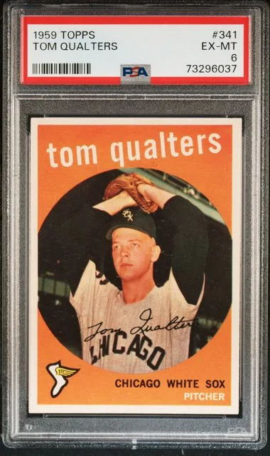1959 Topps Tom Qualters #341 card image