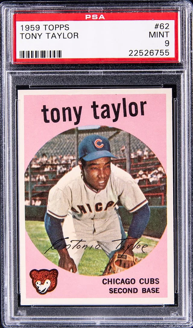 1959 Topps Tony Taylor #62 card image