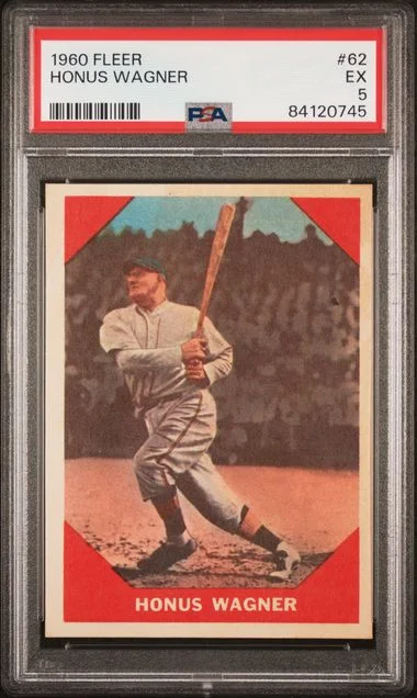 1960 Fleer Baseball Honus Wagner Greats #62 card image