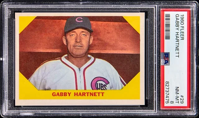 1960 Fleer Gabby Hartnet #29 card image