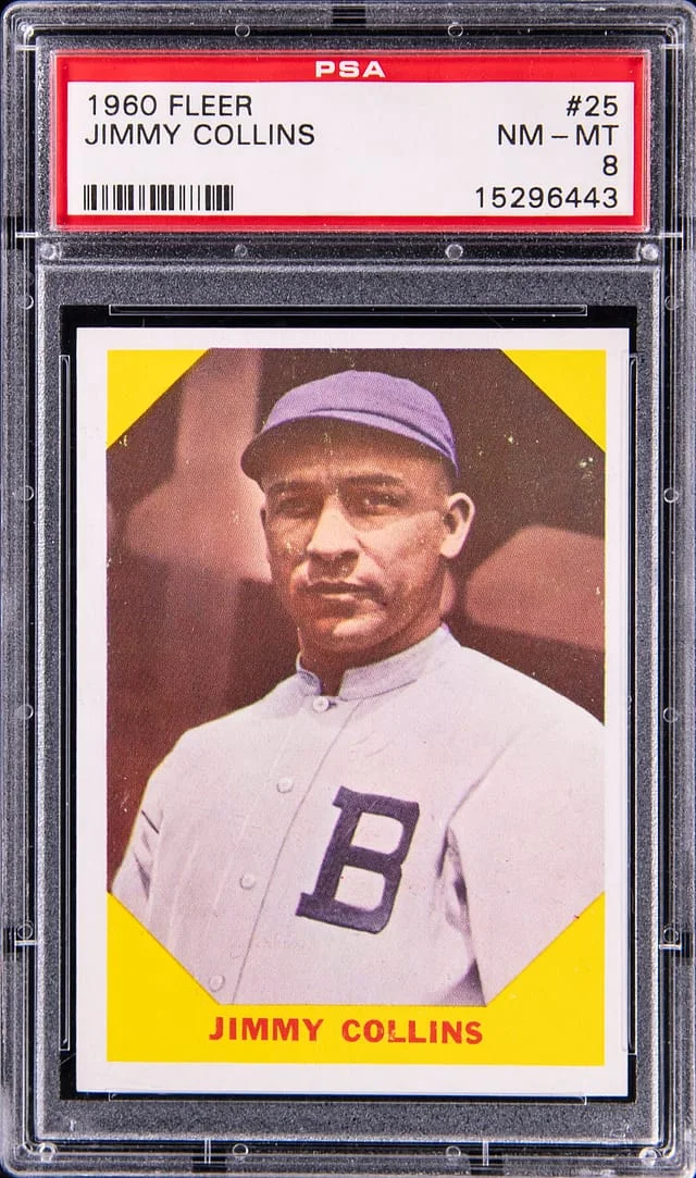 1960 Fleer Jimmy Collins #25 card image