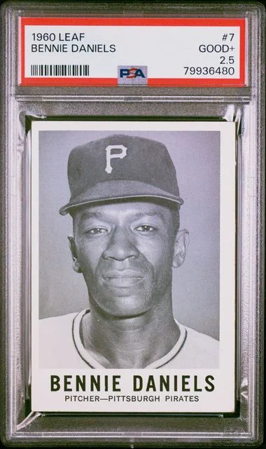 1960 Leaf Bennie Daniels #7 card image