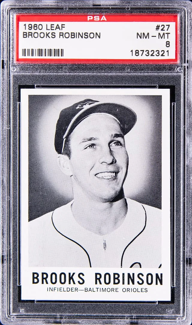 1960 Leaf Brooks Robinson #27 card image
