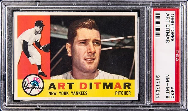 1960 Topps Art Ditmar #430 card image