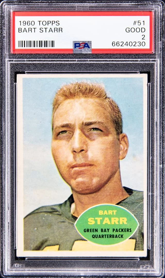 1960 Topps Bart Star #51 card image