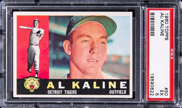 1960 Topps Baseball Al Kaline #50 card image