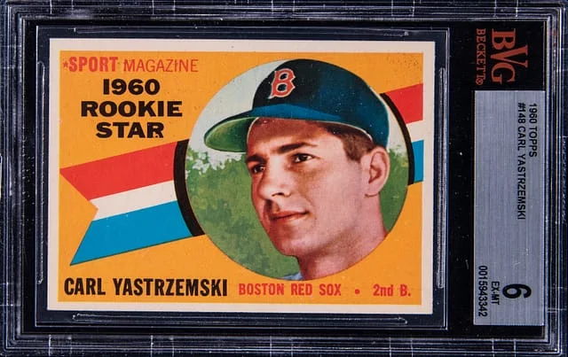 1960 Topps Baseball Carl Yastrzemski #148 card image