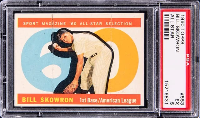 1960 Topps Bill Skowron All Star #553 card image