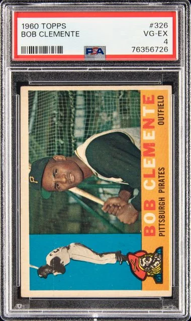 1960 Topps Bob Clemente #326 card image