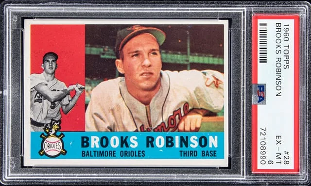 1960 Topps Brooks Robinson #28 card image