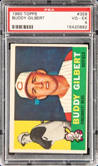 1960 Topps Buddy Gilbert #359 card image