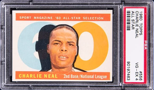 1960 Topps Charlie Neal All Star #556 card image
