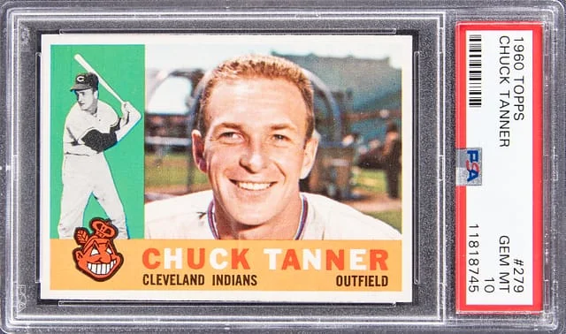 1960 Topps Chuck Tanner #279 card image