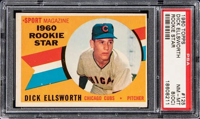 1960 Topps Dick Ellsworth Star #125 card image