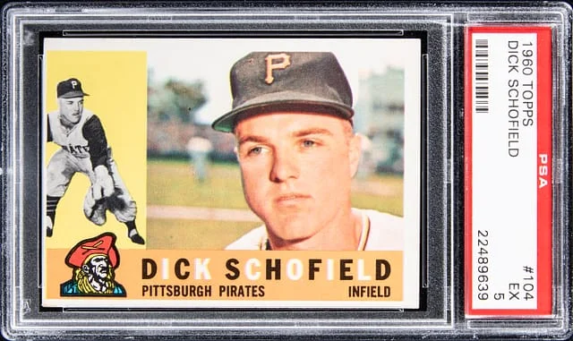 1960 Topps Dick Schofield #104 card image