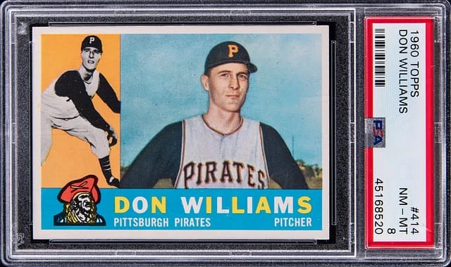 1960 Topps Don Williams #414 card image