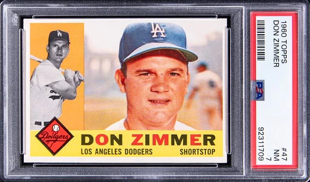 1960 Topps Don Zimmer #47 card image