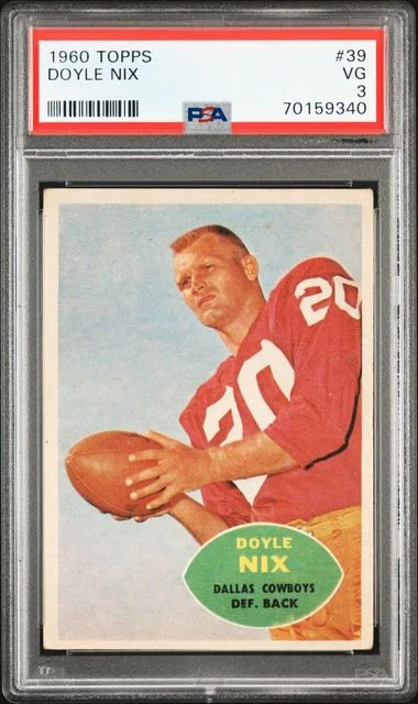 1960 Topps Doyle Nix #39 card image