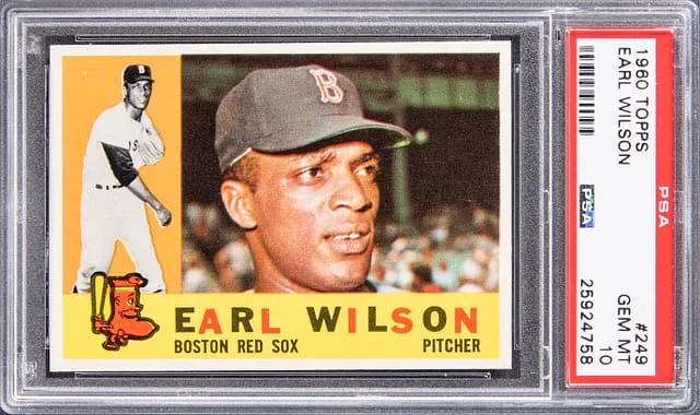 1960 Topps Earl Wilson #249 card image