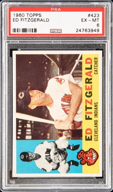 1960 Topps Ed Fitzgerald #423 card image