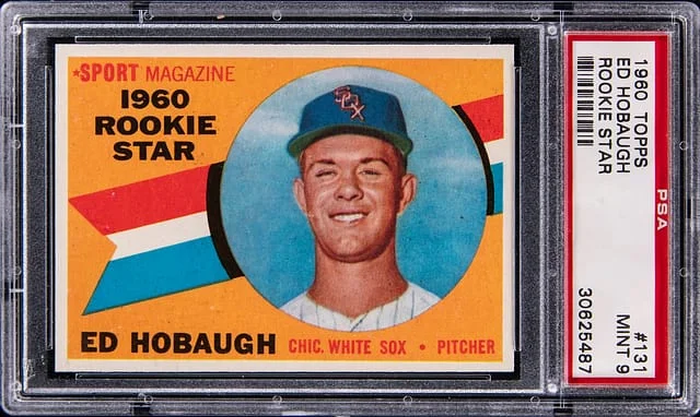 1960 Topps Ed Hobaugh, Star #131 card image
