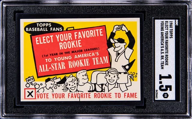 1960 Topps Elect Your Favorite Young America's All-Star Team #no-number card image