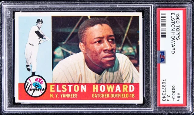 1960 Topps Elston Howard #65 card image