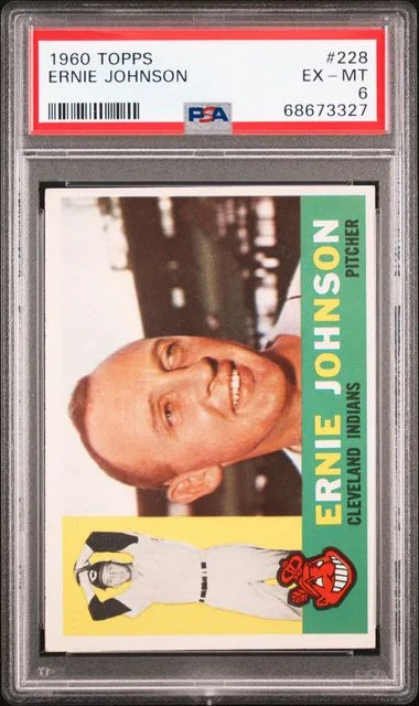 1960 Topps Ernie Johnson #228 card image