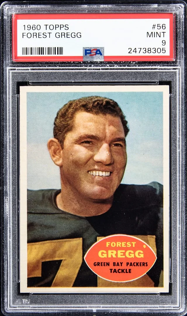 1960 Topps Forest Gregg #56 card image