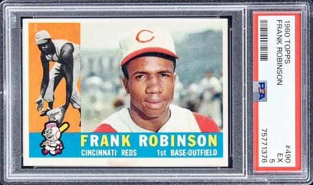1960 Topps Frank Robinson #490 card image