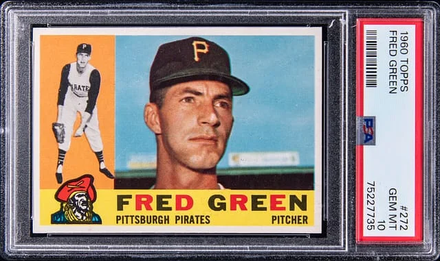 1960 Topps Fred #272 card image