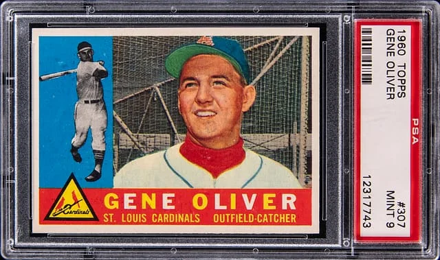 1960 Topps Gene Oliver #307 card image