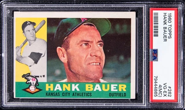 1960 Topps Hank Bauer #262 card image