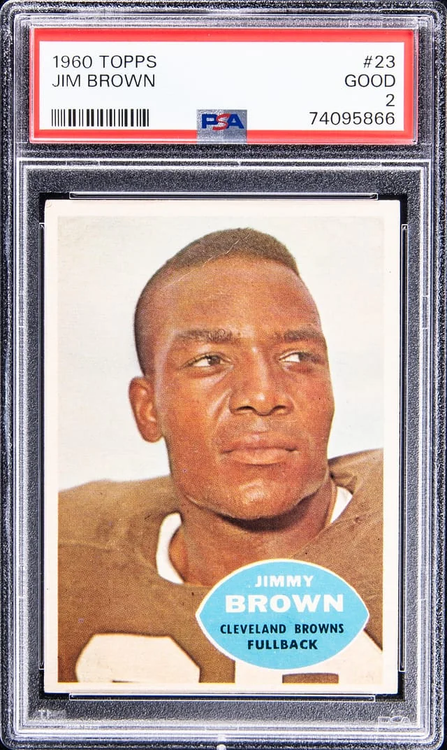 1960 Topps Jim Brown #23 card image