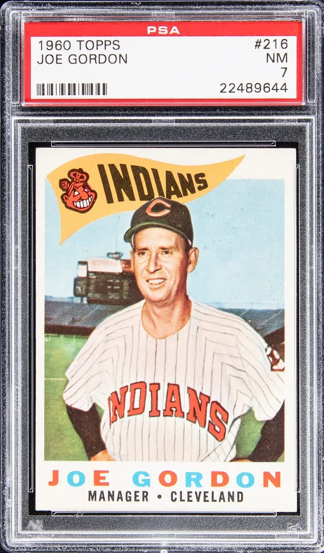 1960 Topps Joe Gordon #216 card image