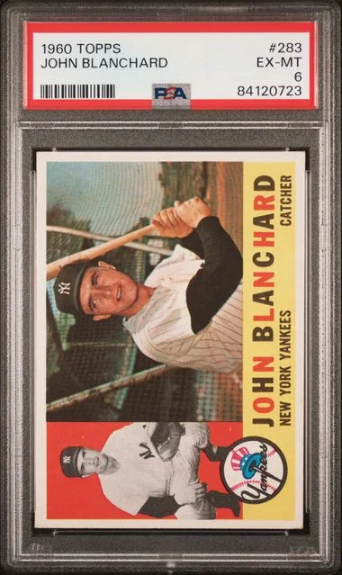 1960 Topps John Blanchard #283 card image
