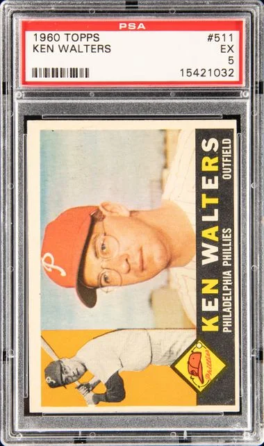 1960 Topps Ken Walters #511 card image