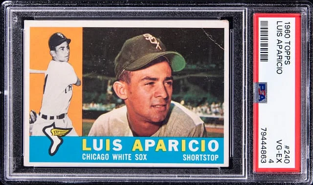 1960 Topps Luis Aparicio #240 card image