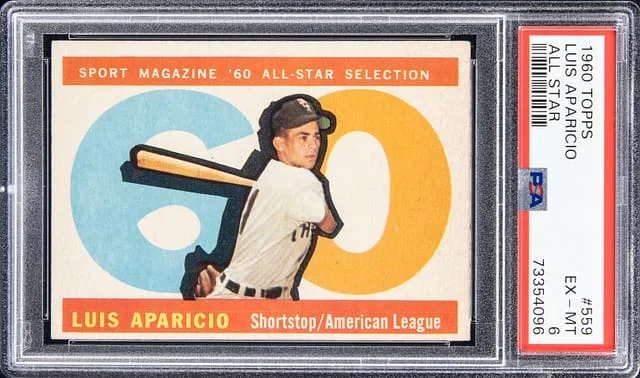 1960 Topps Luis Aparicio All Star #559 card image